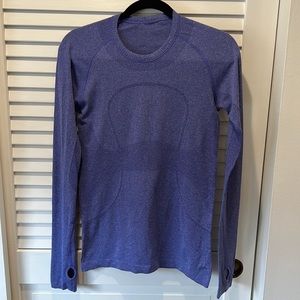 Lululemon swiftly long sleeve top Sz 8